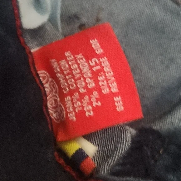 GogoStar Dark Wash Stretch Skinny Jeans Size 15 Inseam 29' - Picture 4 of 5